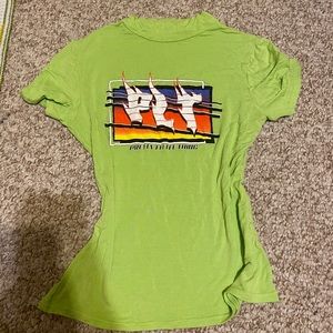 Neon Green PLT Skater Top